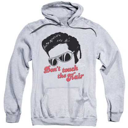 Elvis Presley Don&#39;t Touch the Hair 2 Mens Hoodie Athletic Heather