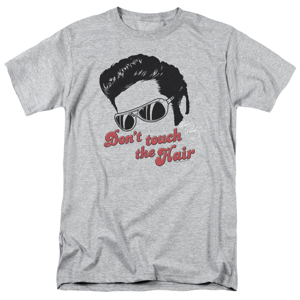 Elvis Presley Dont Touch the Hair 2 Mens T Shirt Athletic Heather