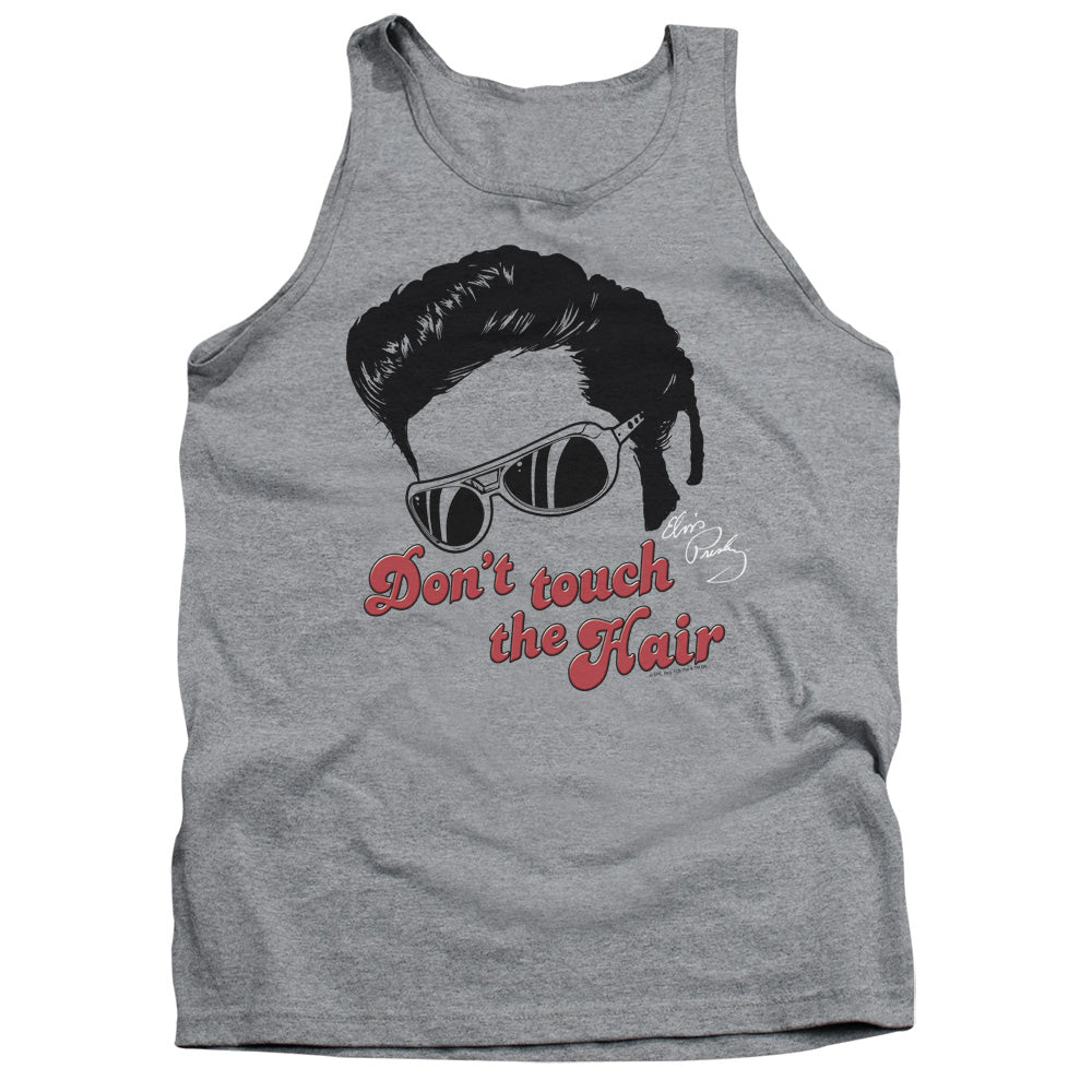 Elvis Presley Dont Touch the Hair 2 Mens Tank Top Shirt Athletic Heather