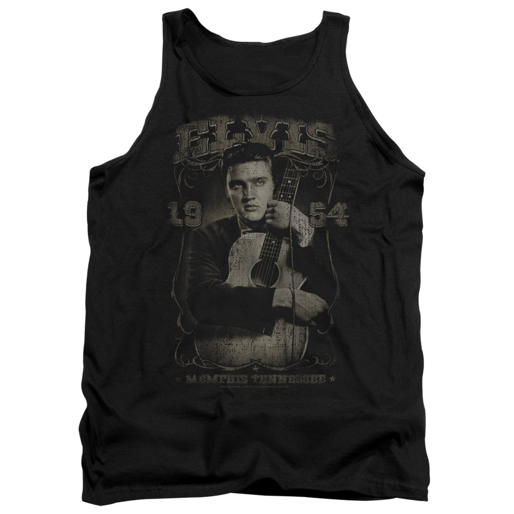 Elvis Presley 1954 Mens Tank Top Shirt Black