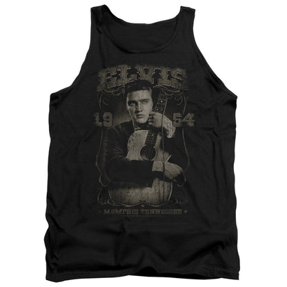 Elvis Presley 1954 Mens Tank Top Shirt Black