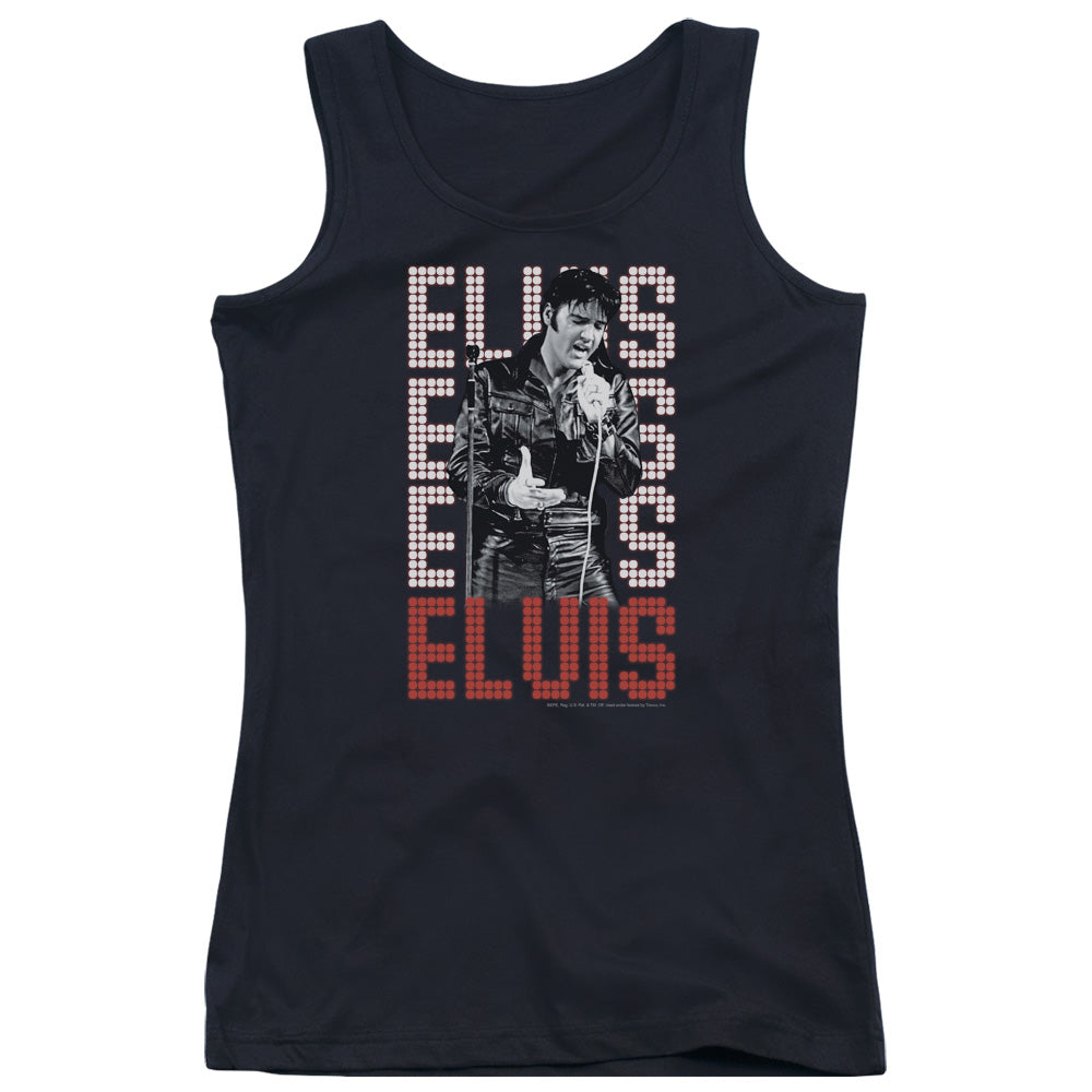 Elvis Presley 1968 Womens Tank Top Shirt Black