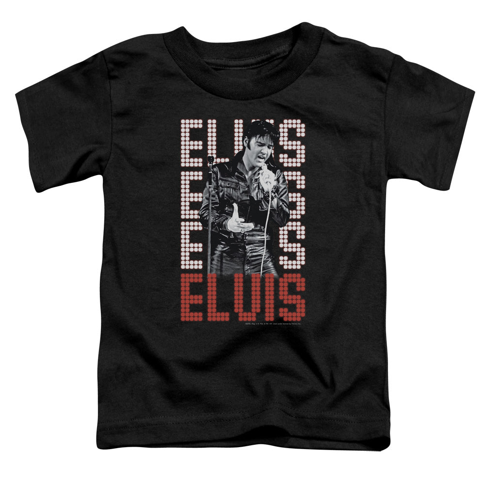 Elvis Presley 1968 Toddler Kids Youth T Shirt Black