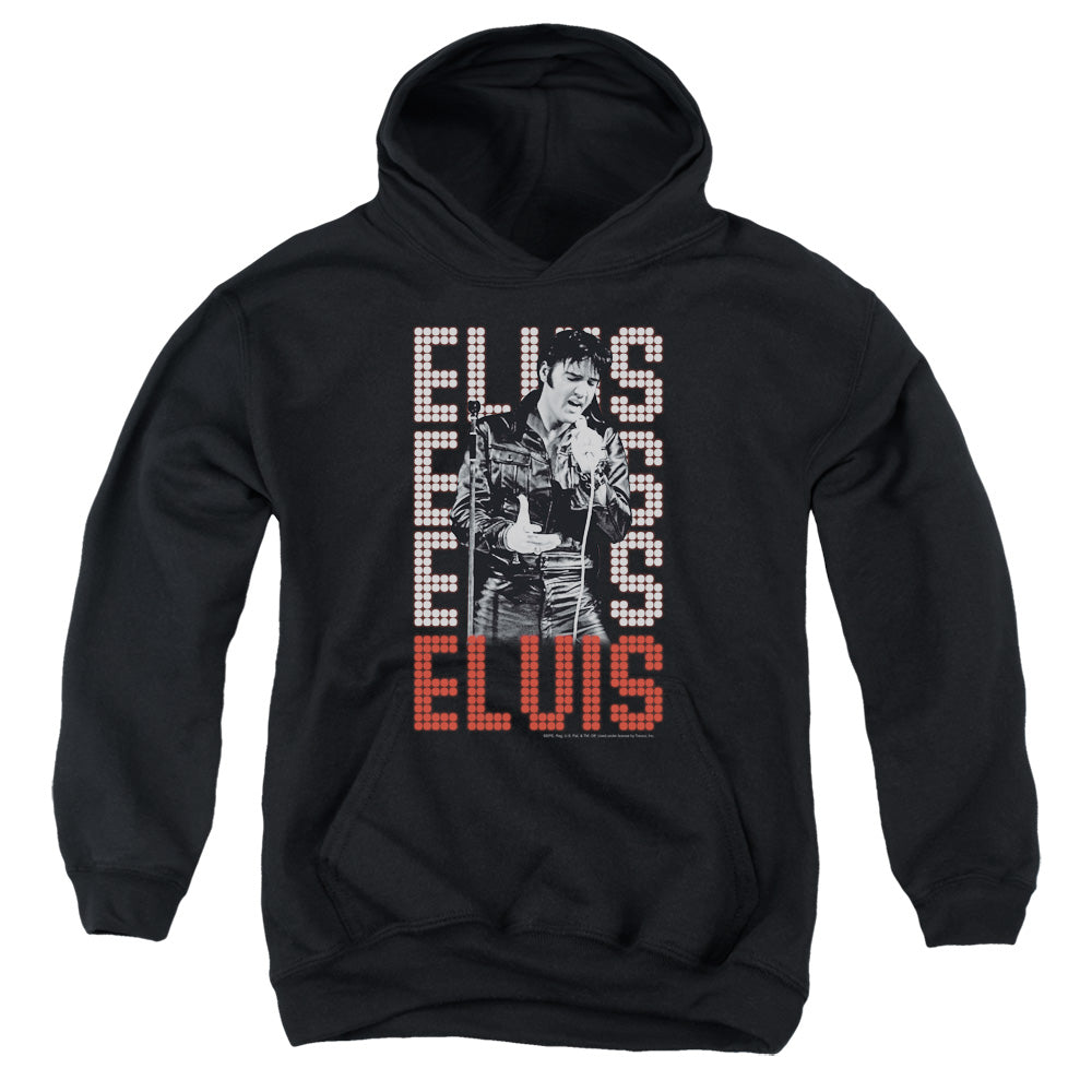 Elvis Presley 1968 Kids Youth Hoodie Black