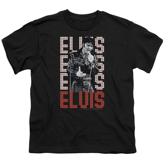 Elvis Presley 1968 Kids Youth T Shirt Black