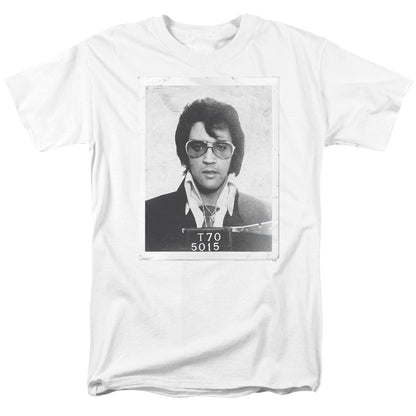 Elvis Presley Framed Mens T Shirt White