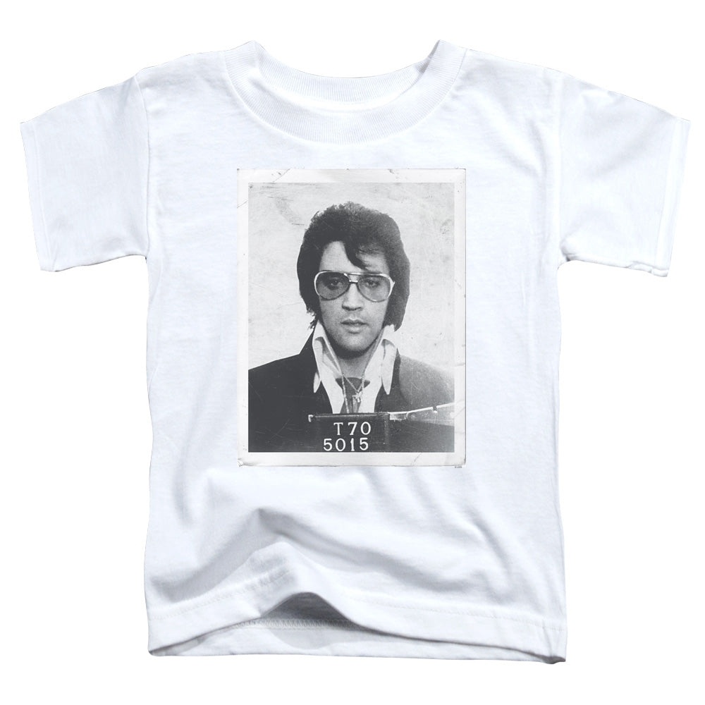 Elvis Presley Framed Toddler Kids Youth T Shirt White