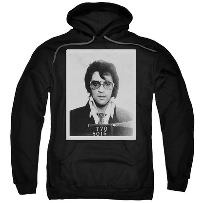 Elvis Presley Framed Mens Hoodie Black