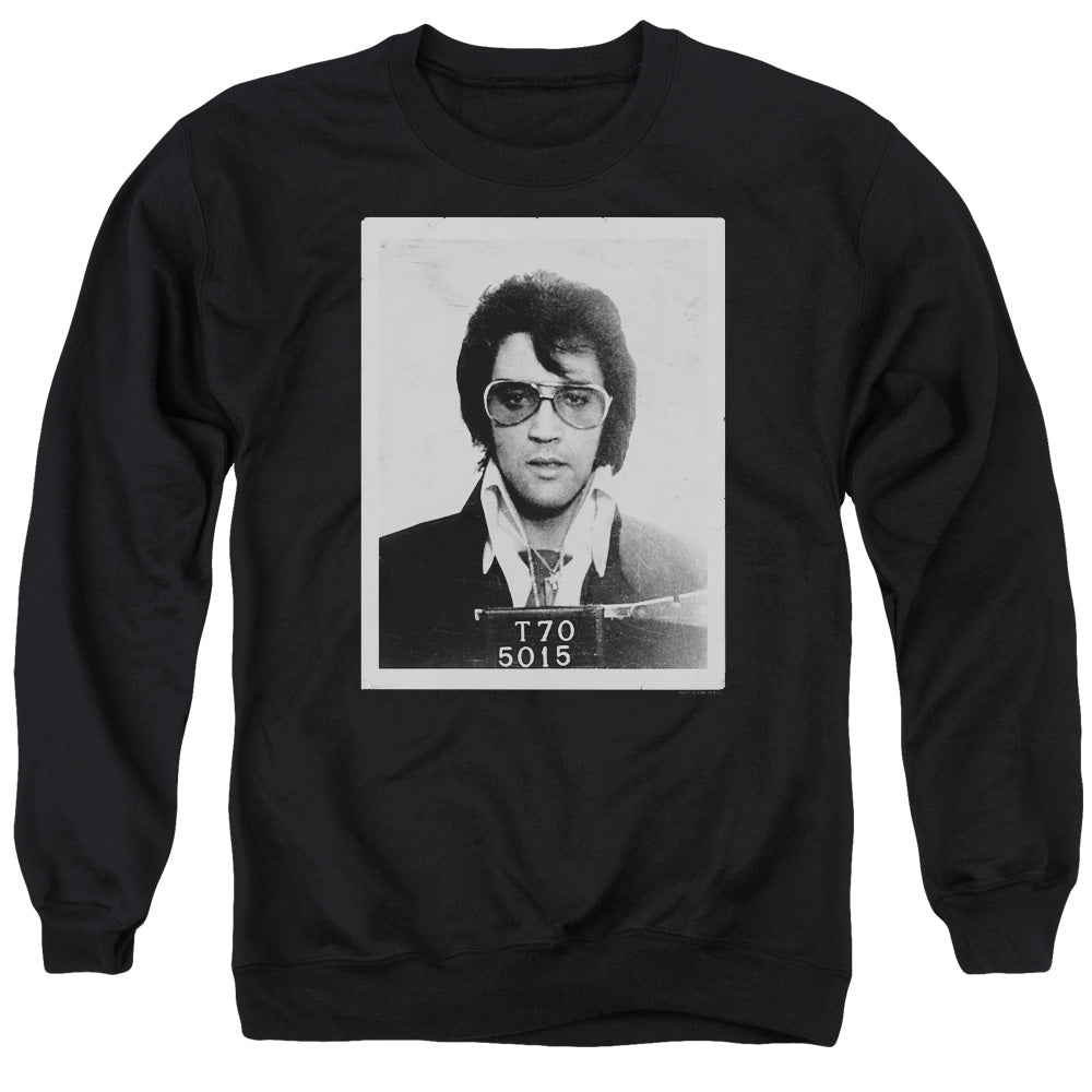 Elvis Presley Framed Mens Crewneck Sweatshirt Black