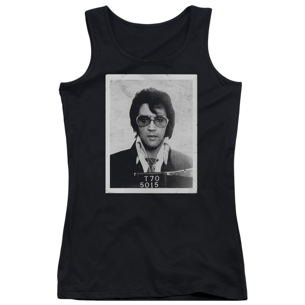 Elvis Presley Framed Womens Tank Top Shirt Black