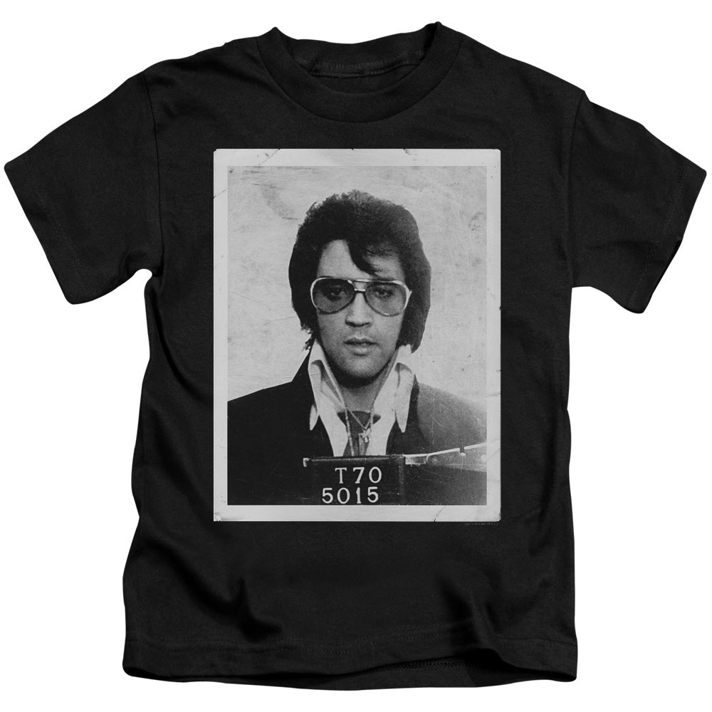 Elvis Presley Framed Juvenile Kids Youth T Shirt Black 