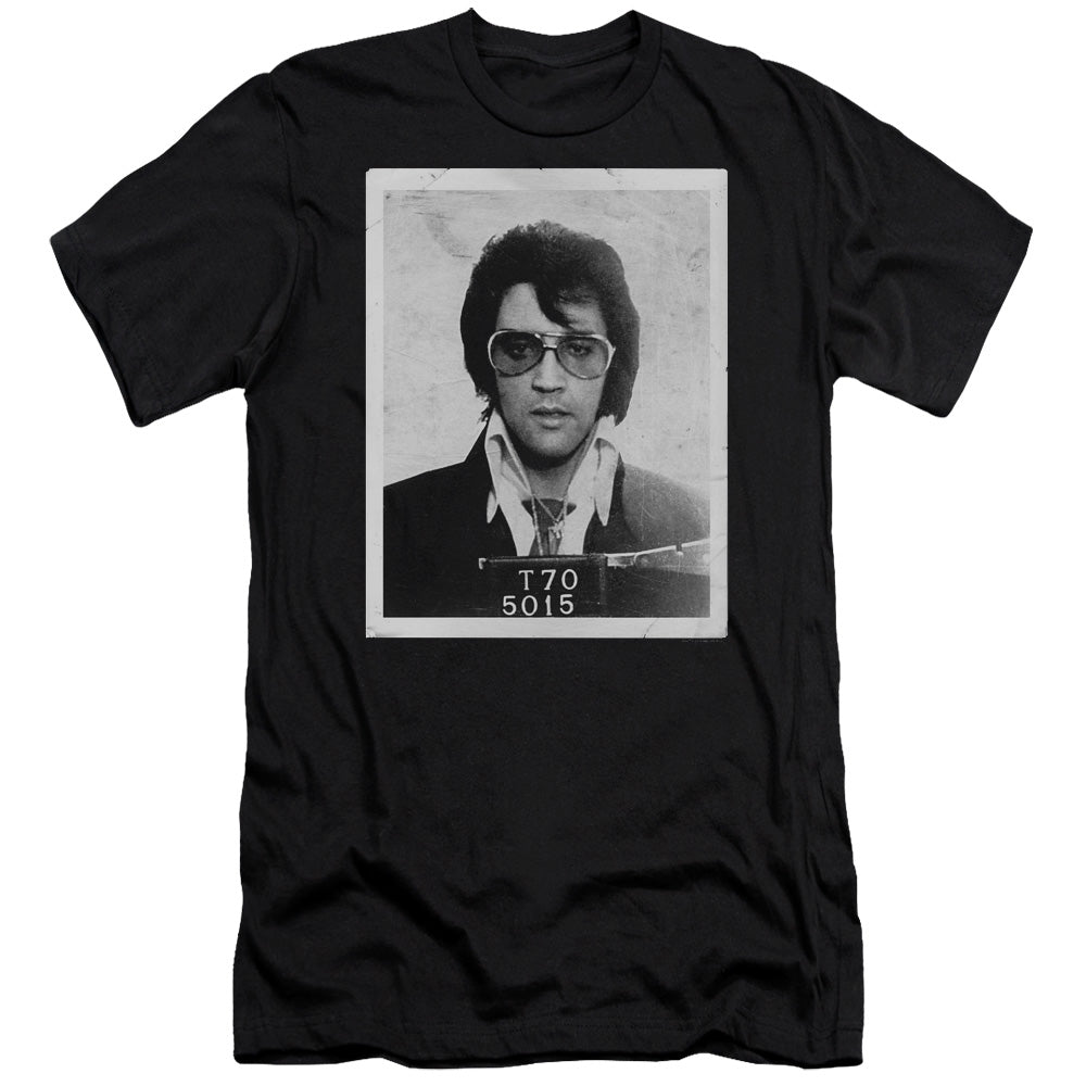 Elvis Presley Framed Slim Fit Mens T Shirt Black