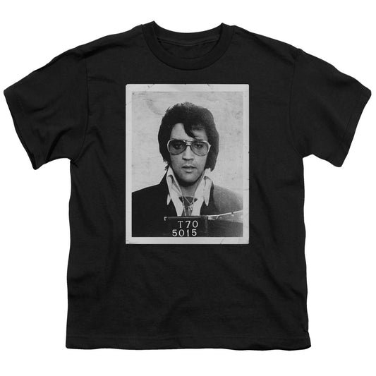 Elvis Presley Framed Kids Youth T Shirt Black