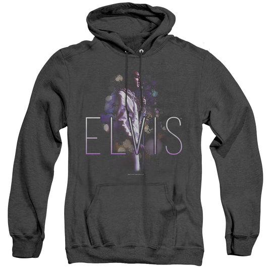 Elvis Presley Dream State Mens Heather Hoodie Black Officially Licensed
