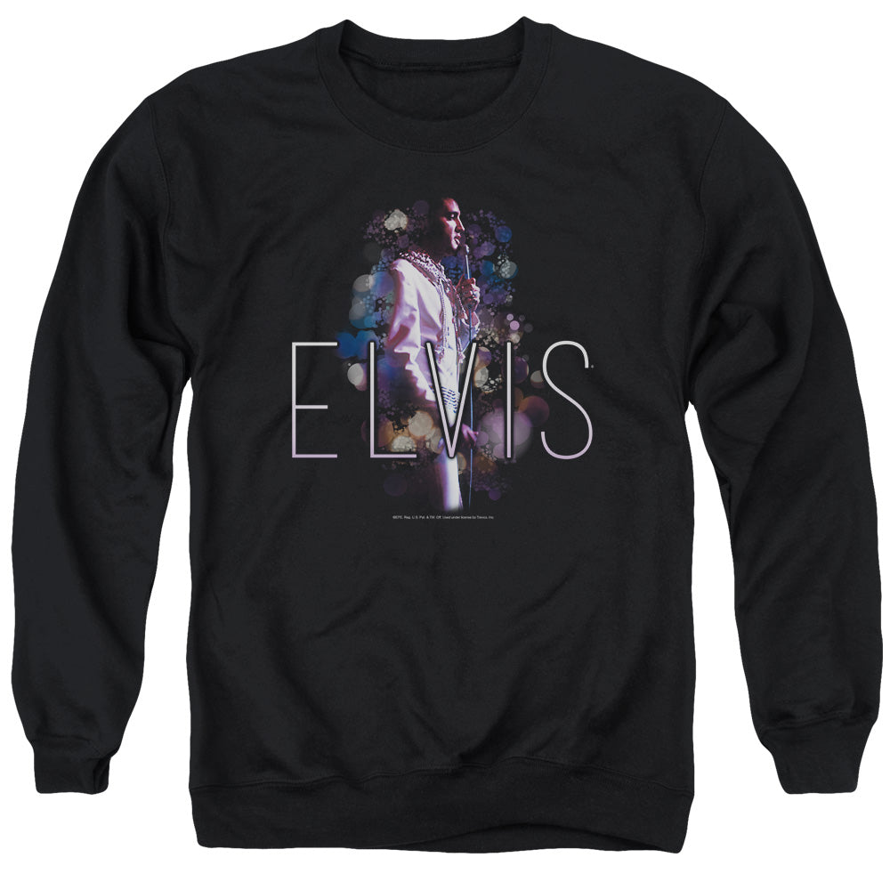 Elvis Presley Dream State Mens Crewneck Sweatshirt Black