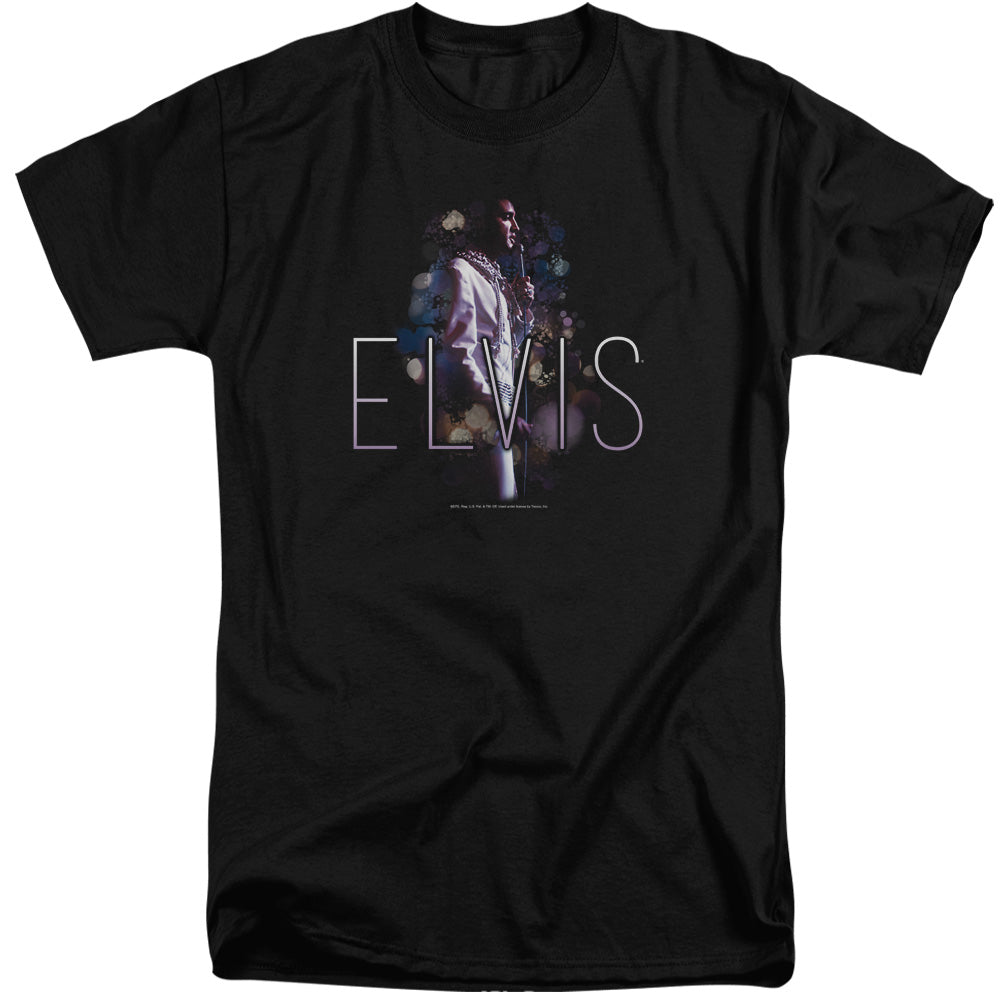 Elvis Presley Dream State Mens Tall T Shirt Black