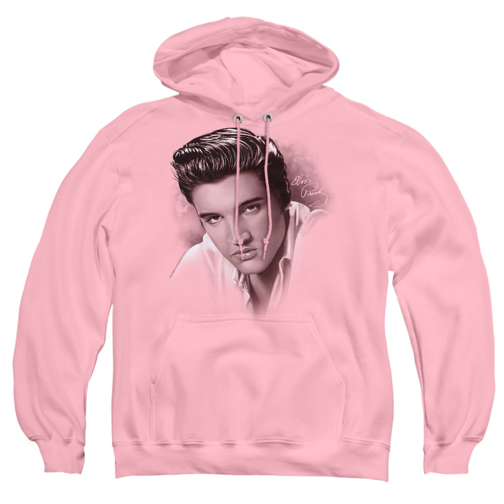 Elvis Presley The Stare Mens Hoodie Pink