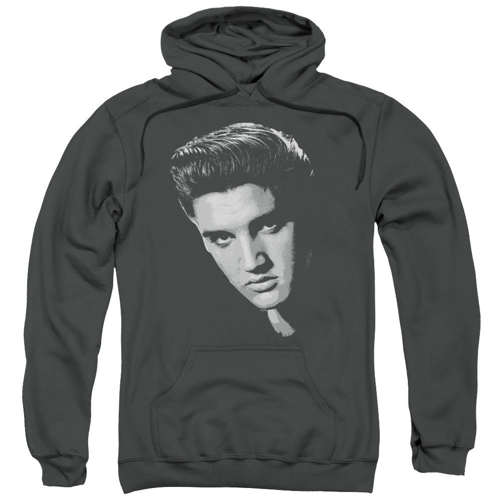 Elvis Presley American Idol Mens Hoodie Charcoal