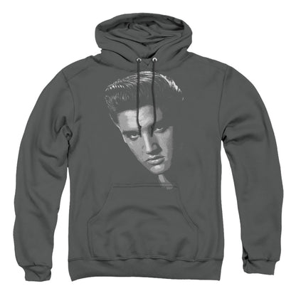 Elvis Presley American Idol Mens Hoodie Charcoal