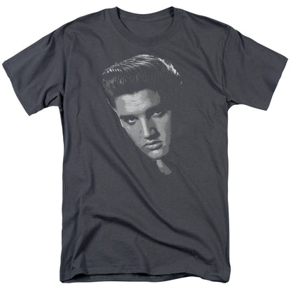 Elvis Presley American Idol Mens T Shirt Charcoal