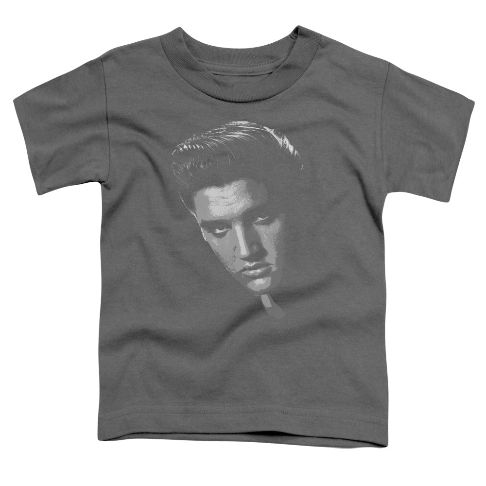 Elvis Presley American Idol Toddler Kids Youth T Shirt Charcoal