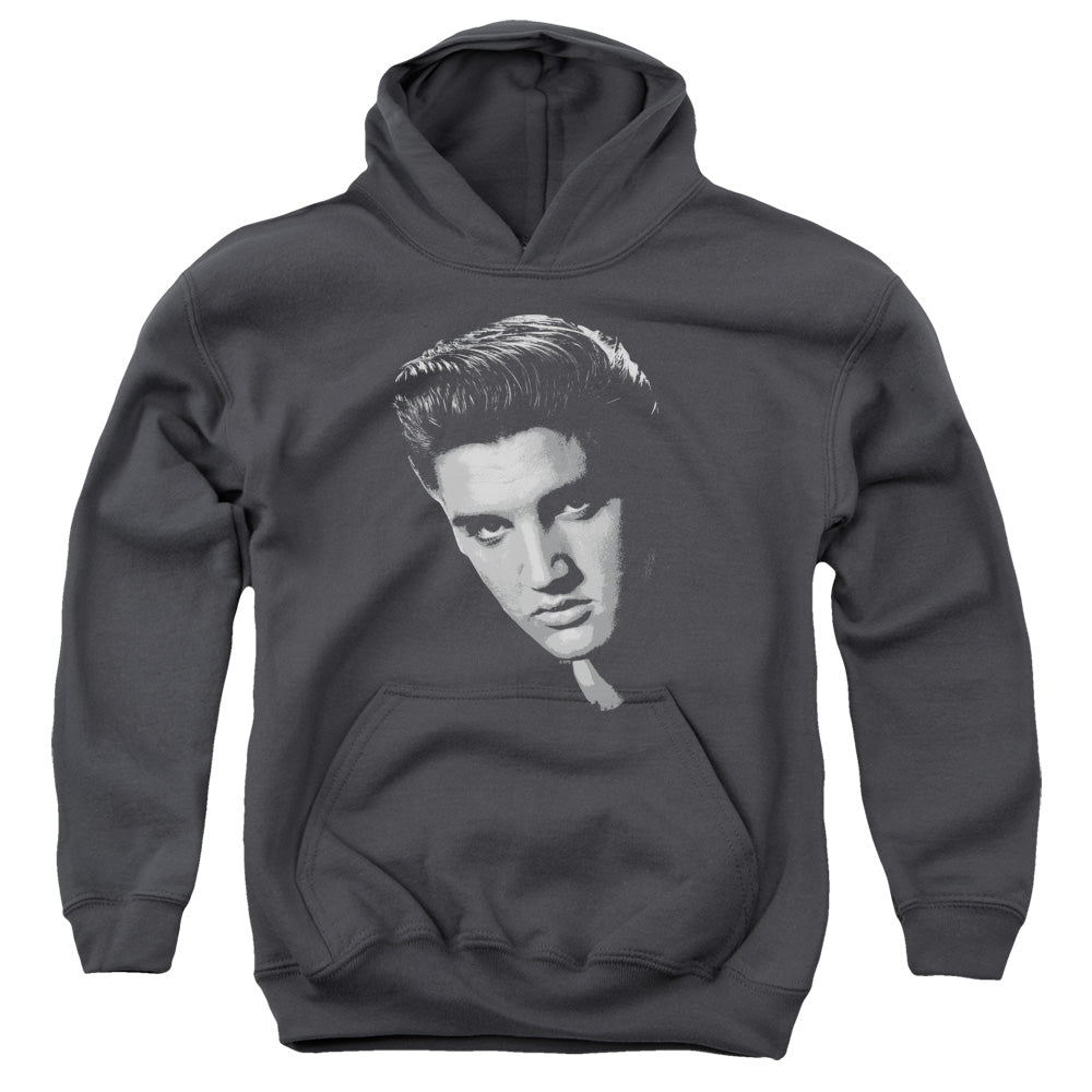 Elvis Presley American Idol Kids Youth Hoodie Charcoal