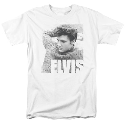 Elvis Presley Relaxing Mens T Shirt White