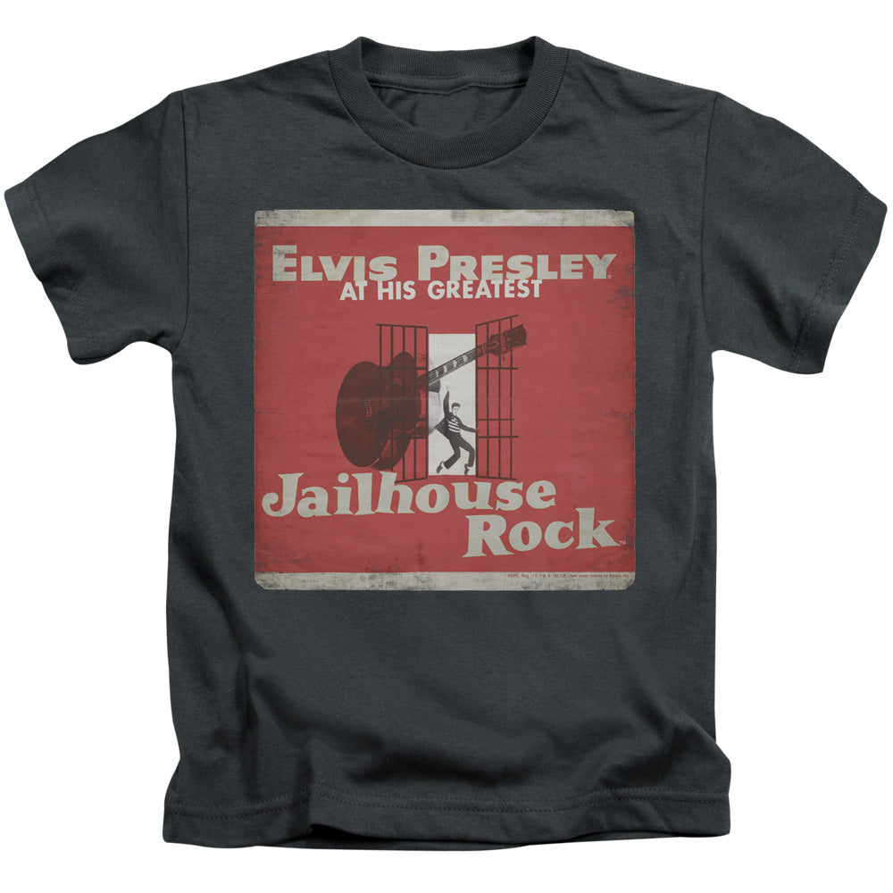 Elvis Presley Greatest Juvenile Kids Youth T Shirt Charcoal 