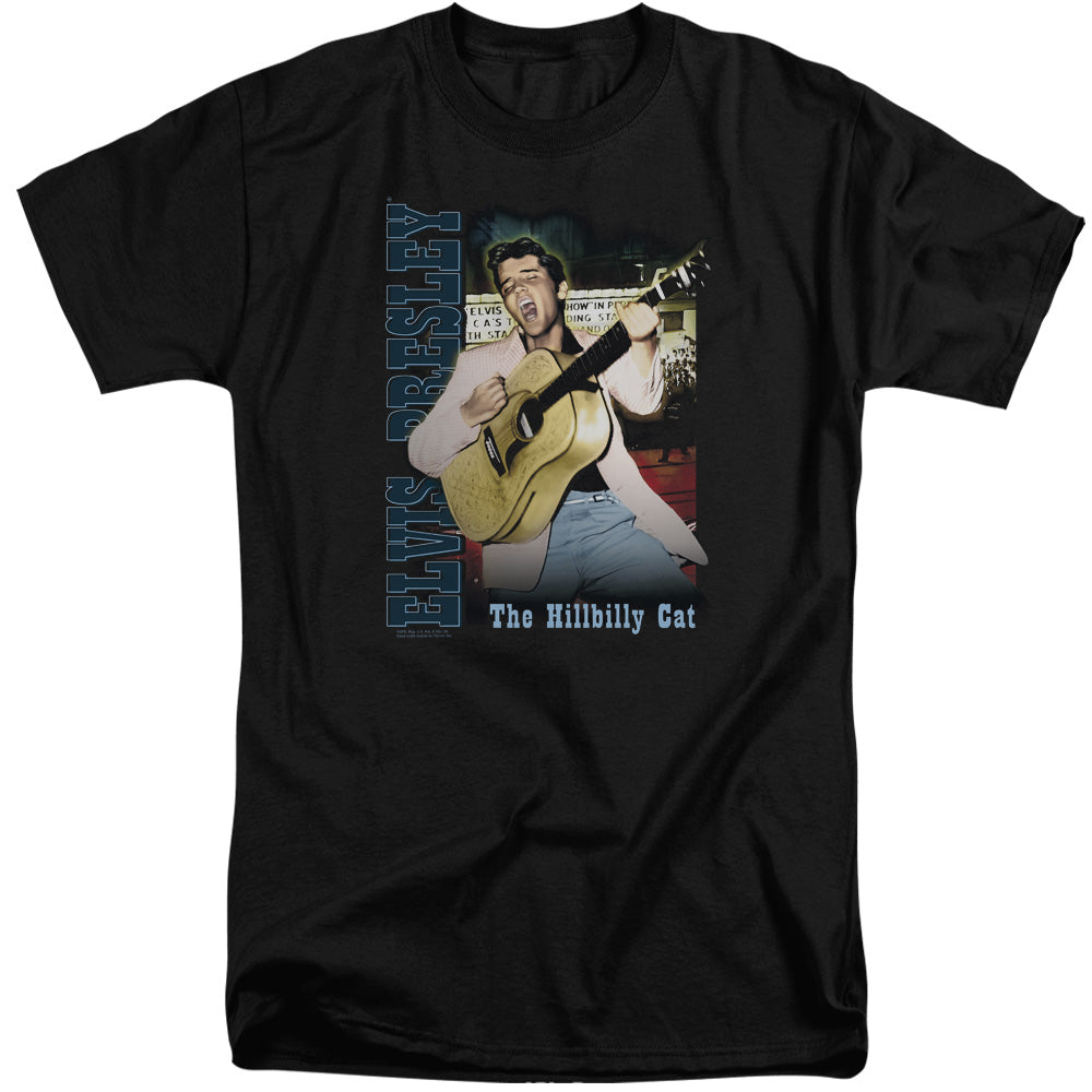 Elvis Presley Memphis Mens Tall T Shirt Black