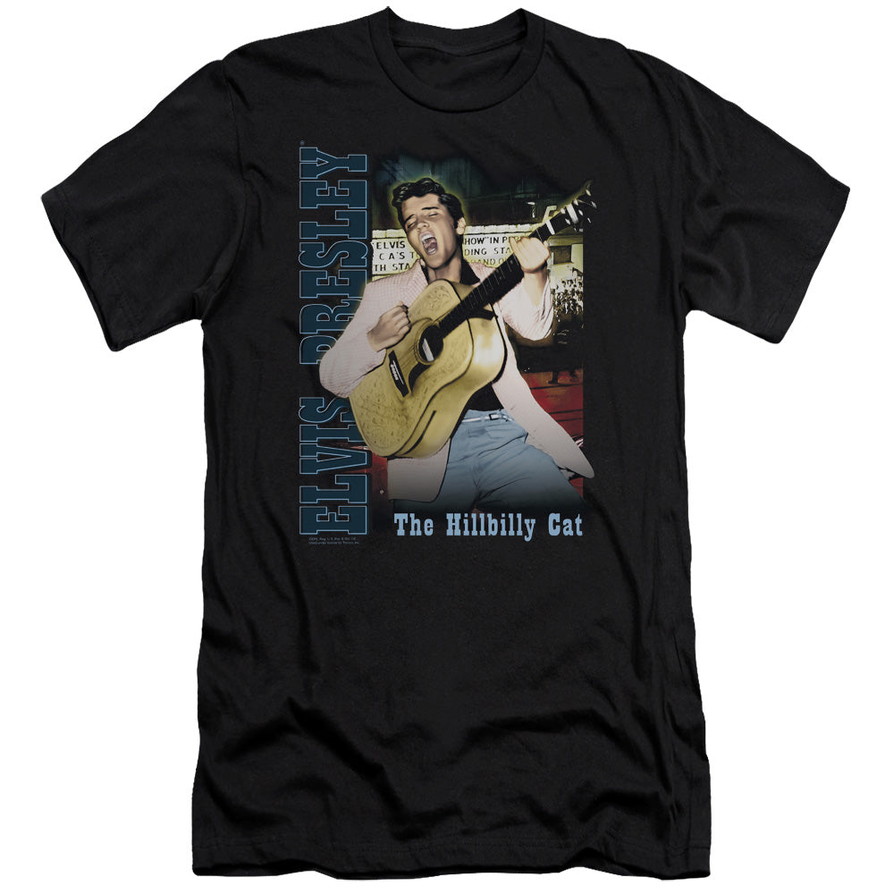 Elvis Presley Memphis Slim Fit Mens T Shirt Black