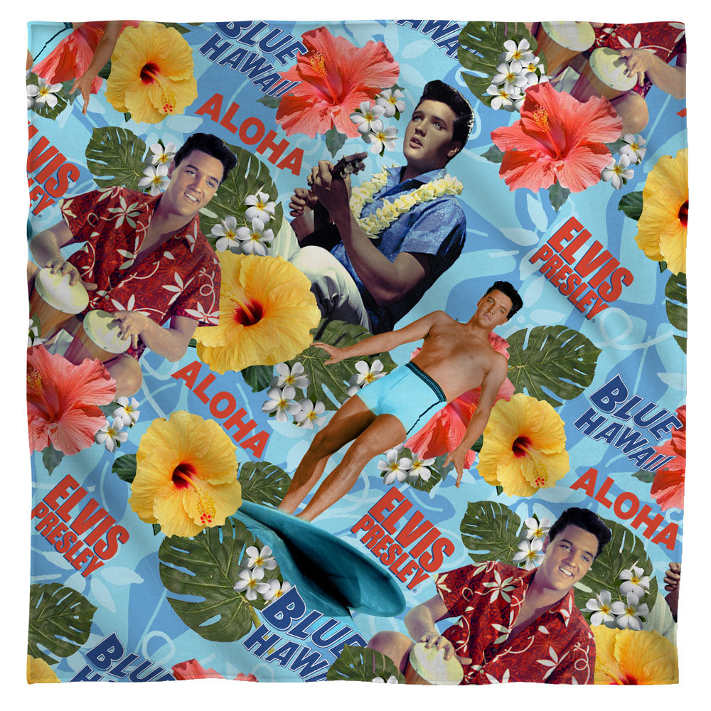 Elvis Presley Blue Hawaii Bandana