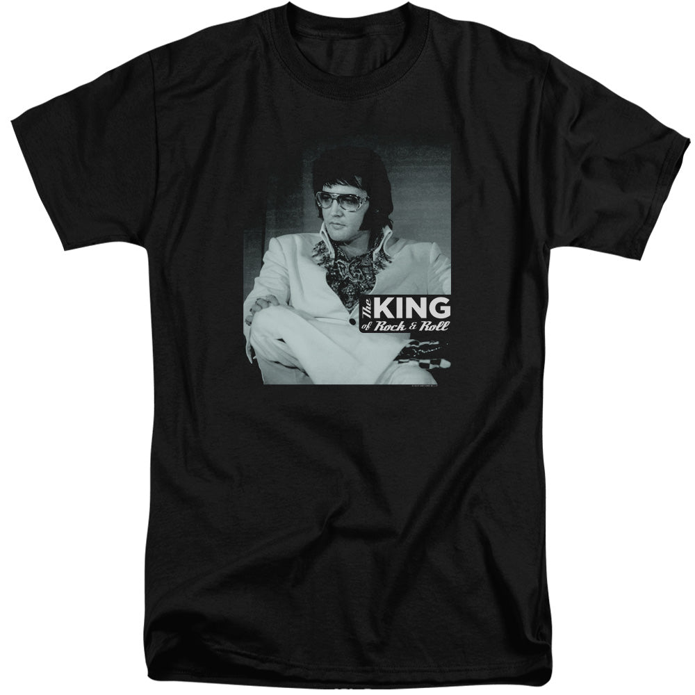 Elvis Presley Good to Be Mens Tall T Shirt Black