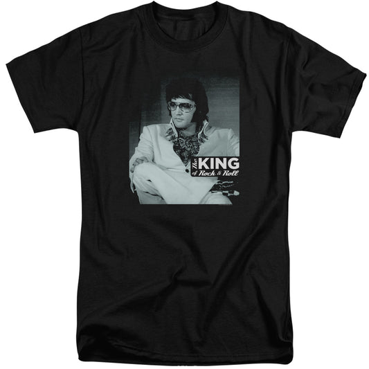 Elvis Presley Good to Be Mens Tall T Shirt Black