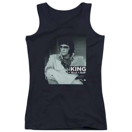 Elvis Presley Good to Be Womens Tank Top Shirt Black