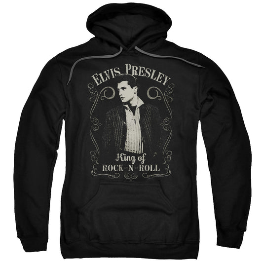 Elvis Presley Rock Legend Mens Hoodie Black