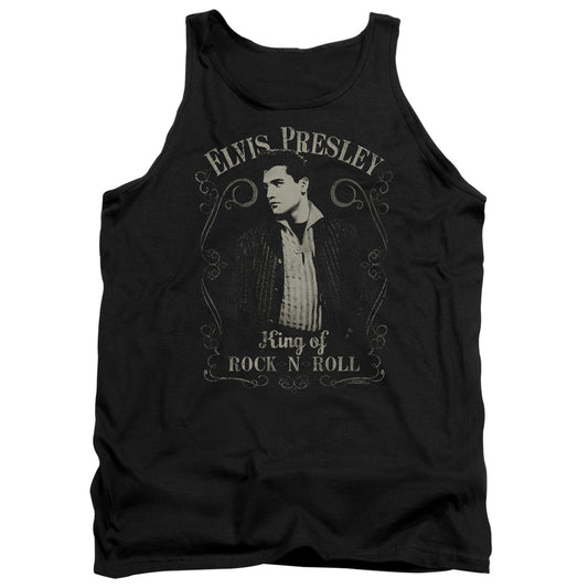 Elvis Presley Rock Legend Mens Tank Top Shirt Black