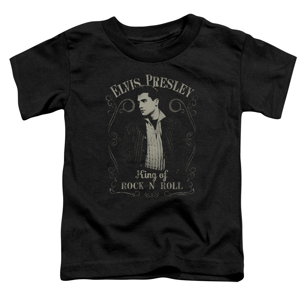 Elvis Presley Rock Legend Toddler Kids Youth T Shirt Black