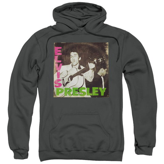Elvis Presley First Lp Mens Hoodie Charcoal