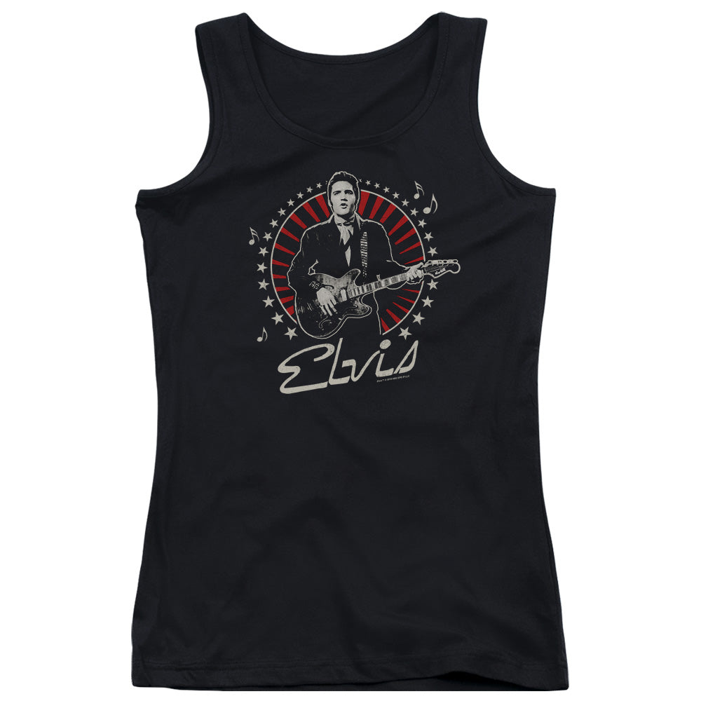 Elvis Presley Stars Womens Tank Top Shirt Black