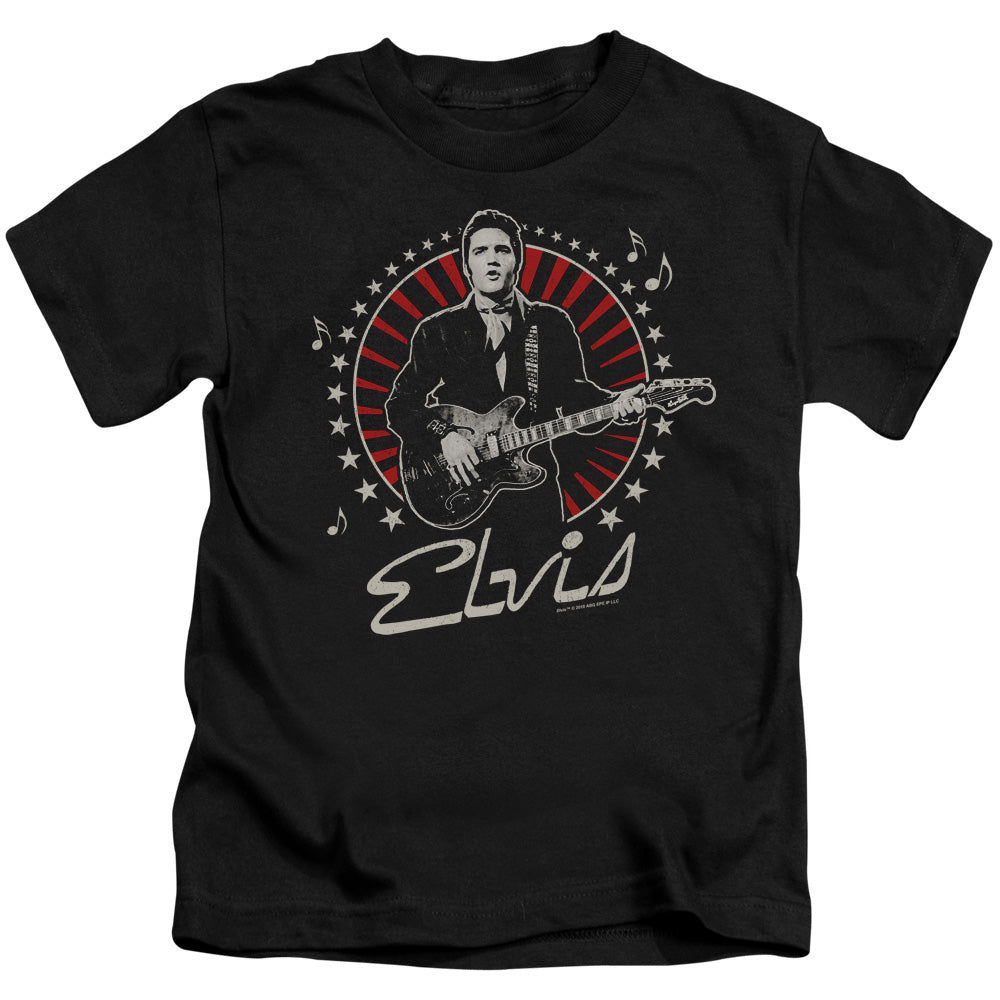 Elvis Presley Stars Juvenile Kids Youth T Shirt Black 