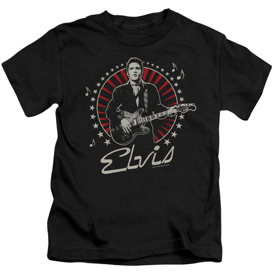 Elvis Presley Stars Juvenile Kids Youth T Shirt Black 