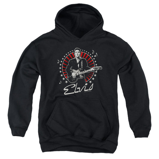 Elvis Presley Stars Kids Youth Hoodie Black