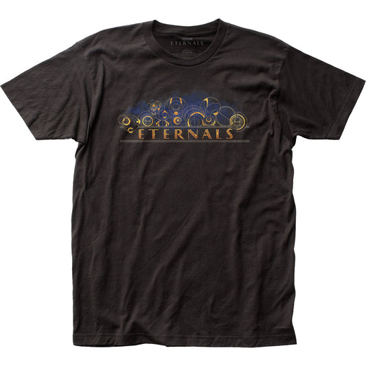 The Eternals Eternals Title Mens T Shirt Black