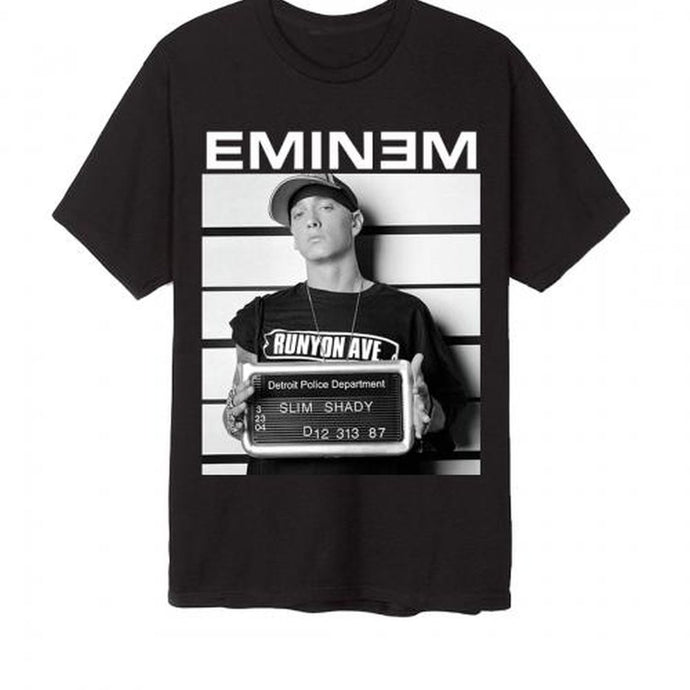Eminem Line Up Mens T Shirt Black