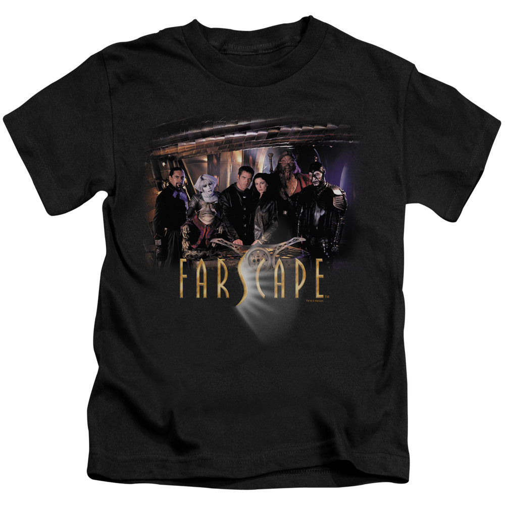 Farscape Cast Juvenile Kids Youth T Shirt Black Officially Licensed