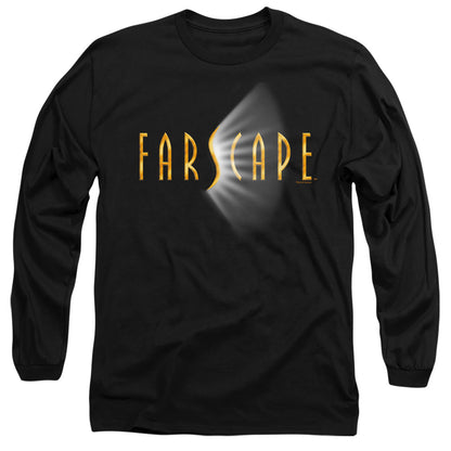 Farscape Logo Mens Long Sleeve Shirt Black Officially Licensed Officially Licensed