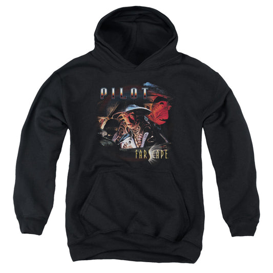 Farscape Pilot Kids Youth Hoodie Black Officially Licensed