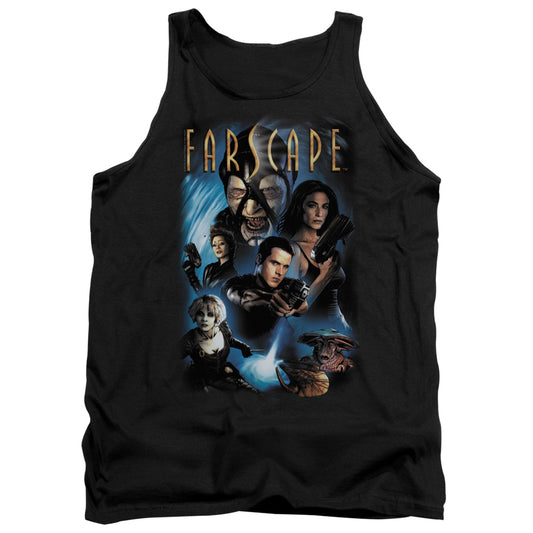 Farscape Comic Cover Mens Tank Top Shirt Black