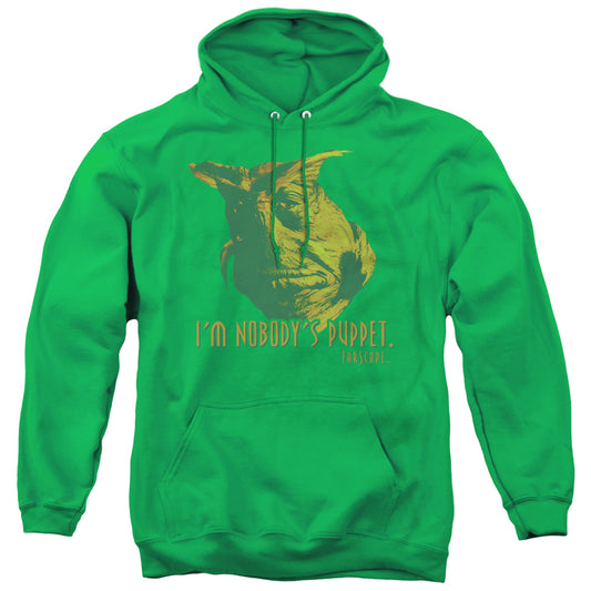 Farscape Nobodys Puppet Mens Hoodie Kelly Green