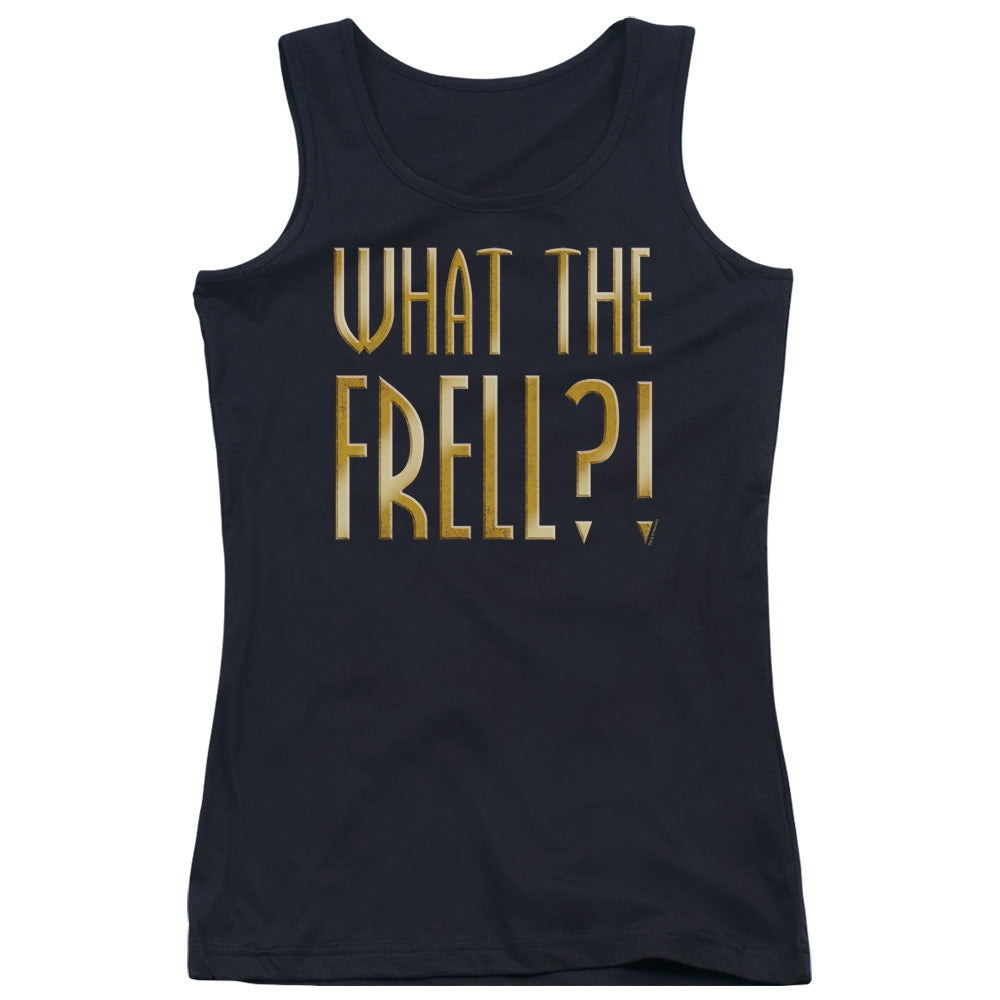 Farscape What the Frell Womens Tank Top Shirt Black